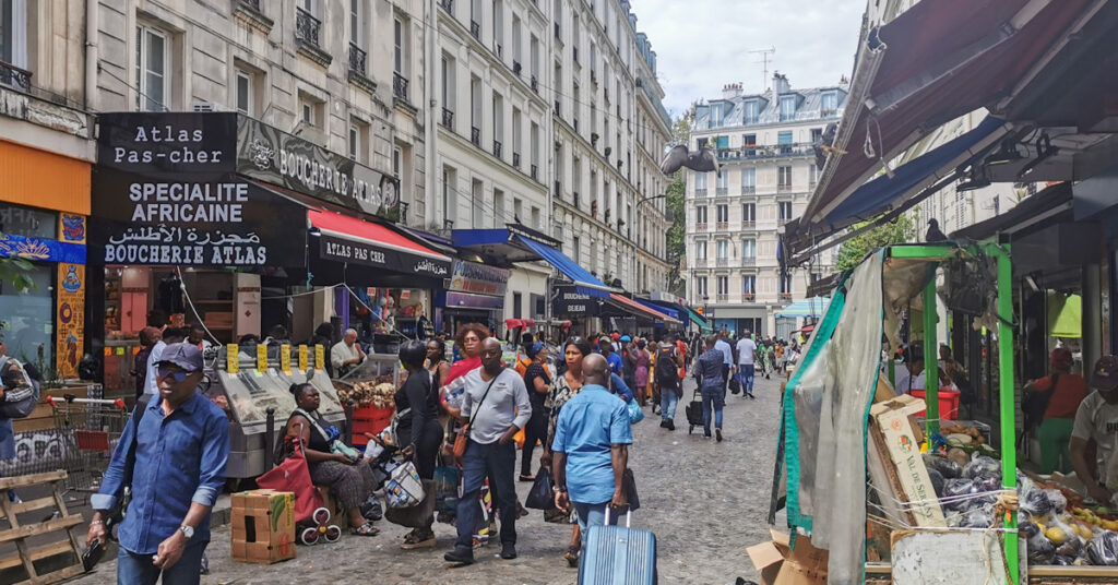 パリのアフリカ人街、シャトールージュ